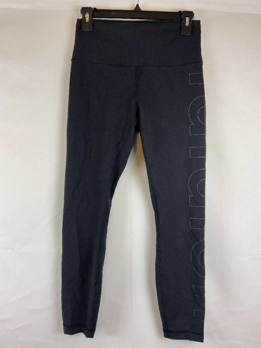 Lululemon Wunder Train High Rise Tight 25" Graphic 8 Black Iridescent